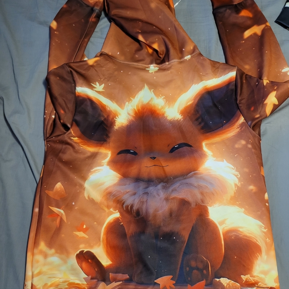 Flareon zip up hoodie